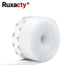 16.4Ft Door Weather Stripping 1.38in Width Adhesive Seal Strip Draft Stopper Anti Draft Insulation Tape for Doors Windows and Shower Doors