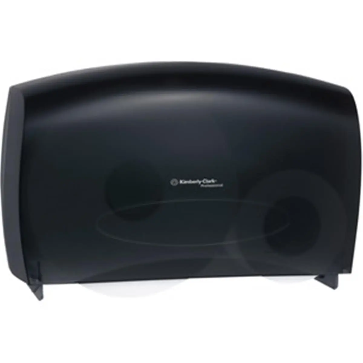 Kimberly-Clark KCC09551 Smoke JRT Unit Bathroom Tissue Roll Dispenser, 13.1"x20.4"x5.8", Fits 2 JRT JR Rolls, Adjustable, Easy-to-Use Mechanism, Secure Construction, No Assembly Required, Tissue Dispenser, 13.1" X 20.4" X 5.8", Works With 2 Jrt Jr Rolls
