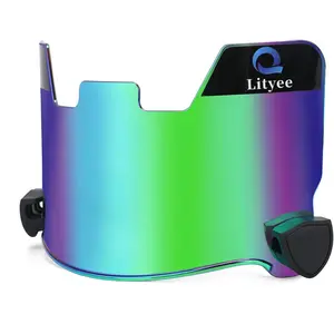 Football visor football helmet visor for adult and youth football helmet visors green