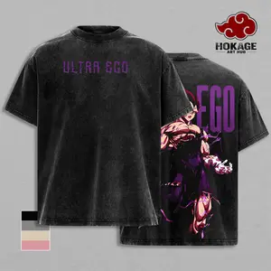 Super Saiyan God x Saiyan Prince Utra Ego - DBZ Graphic Tee Vintage Washed Shirt Unisex Streetwear Anime Shirt Future Trunks Saiyan Tee DBZ Z Shirt Gift for Anime Lovers DBZ Fans