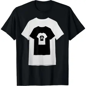 Optical Illusion - Shirt On A Shirt T-Shirt Shirt Of A Shirt Funny Meme Shirt / Weirdcore Clothing