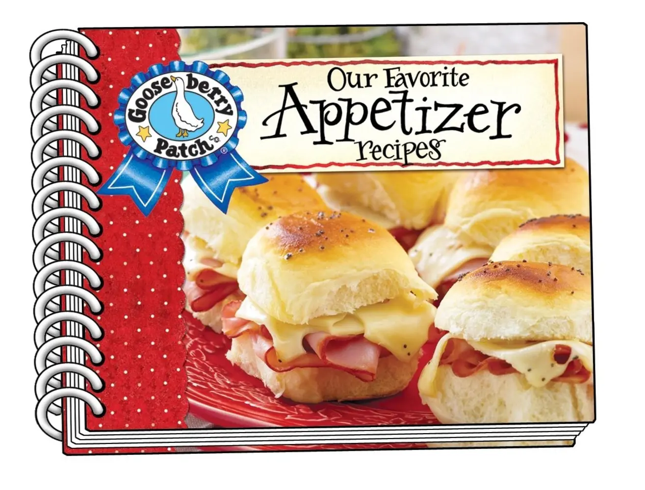 USED Book - Our Favorite Appetizer Recipes with Photo Cover by Gooseberry Patch (Spiral-bound) - english