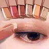 6Pcs Two Color Eyeshadow Stick Set Cosmetic Pearlescent Matte Highlighter Eye Shadow Glam Natural Long Lasting Waterproof Not Easy To Take Off Makeup