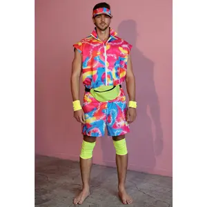 Men's Roller Skating Ken Doll Costume