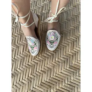 Darcy Mexican Huaraches Cream