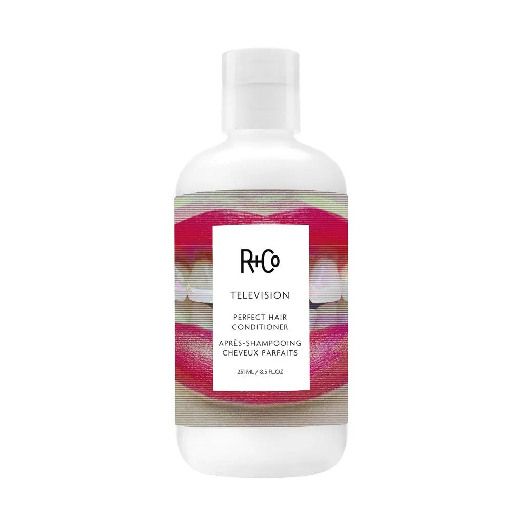 R+Co Television Perfect Hair Conditioner - Ideal for Dazzling Hair - Dark Waves Scented Formula Haircare Shampoo