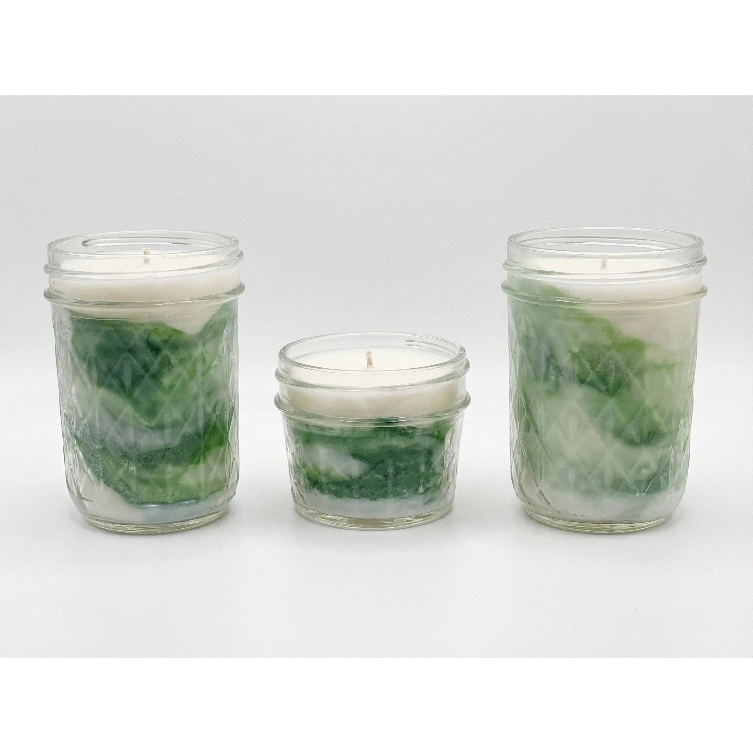 Scents of the South Rustic Holiday Candle Set Hand-Poured Fresh Pine Scent Mason Jar Candles Farmhouse Christmas Decor Long-Lasting Fragrance