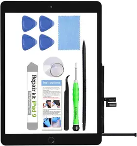 for iPad 9 (9th Gen 2021) A2602 A2603 A2604 A2605 Screen Replacement Glass Touch Digitizer Repair Kit with  Button & Tools - Only for iPad 9 9th Generation