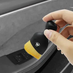 Car Interior Cleaning Brush with Shell Center Console Cleaner, Compatible with Dacia Models, Effective Car Detailing Tool, Car Detailing Brushes
