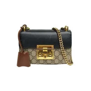 Pre-owned GUCCI leather Tote Bags 【DIZ】GUCCI Padlock Box Bag, Small SizeP226156876
