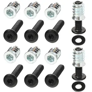 25 Sets 1/4-20 Threaded Inserts and  Kit for Woodworking  Inserts and