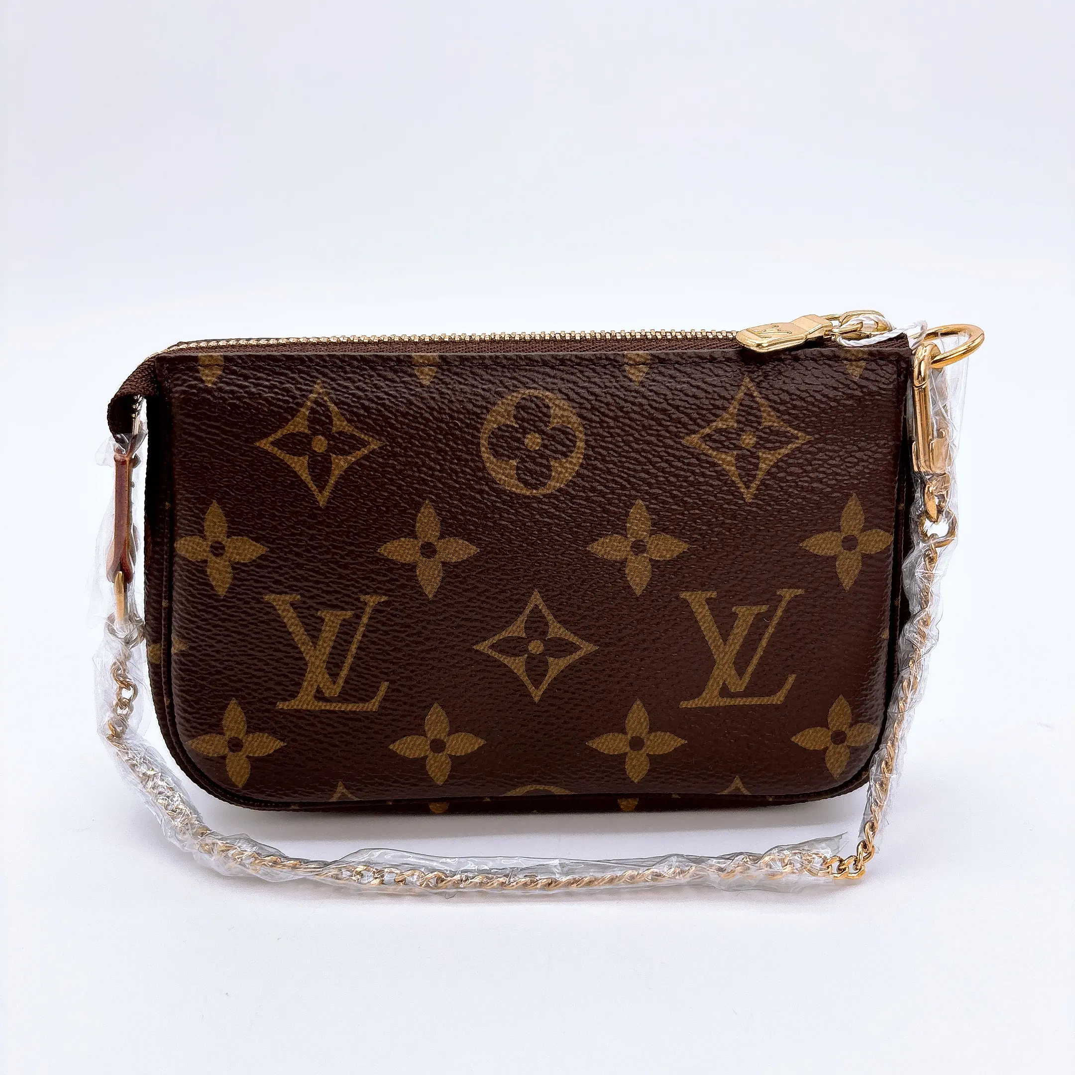 Pre-owned Louis Vuitton canvas Mini Bags Monogram Mini Pochette