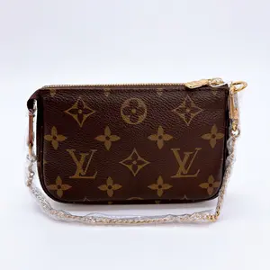 Pre-owned Louis Vuitton canvas Mini Bags Monogram Mini Pochette