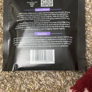 Product Review of Mog Strips, one month supply, for sleep, exercise, mouth tape, nose tape, strips, long lasting adhesive, yoga, gym, comfort Comfort Skincare Comfort Skincare Outdoor Sport from **