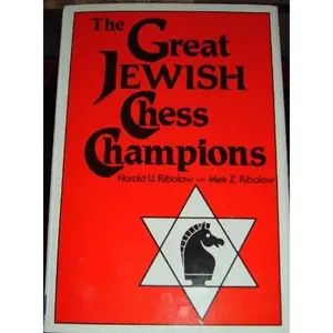 USED-The Great Jewish Chess Champions by Harold U. Ribalow (Hardcover)