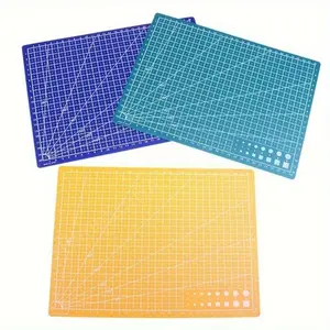 A4/a5 PVC Cutting Mat, Single Side Patchwork Cut Pad, Workbench Patchwork Sewing Tool, Manual DIY Knife Engraving, Leather Cutting Board