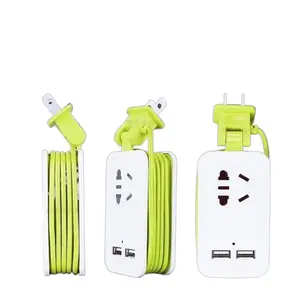 US China Dual Standard Power Strip with USB Charging Portable Home and Travel Charging Hub