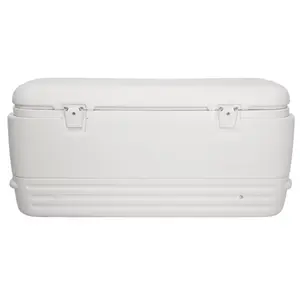 Igloo White 120 Quart(s) Hard Insulated Chest cooler with Drainage Spout