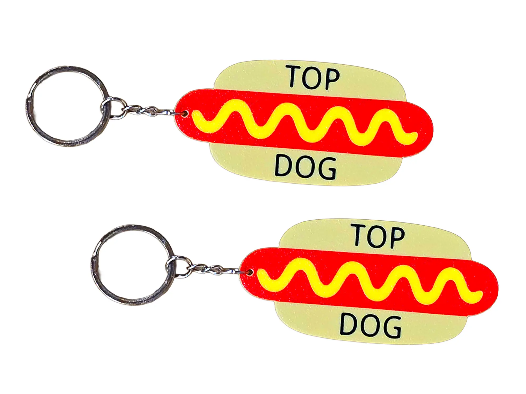 Hot Dog Keychain, Cook Charm, Kitchen Accessory, Culinary Style, Foodie Gear, Cooking Theme BBQ