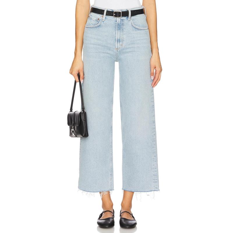 AGOLDE Ren High Rise Wide Leg in Beam