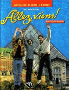 USED-Allez Viens Level 1 Teacher Edition by Holt Rinehart Winston (Paperback)