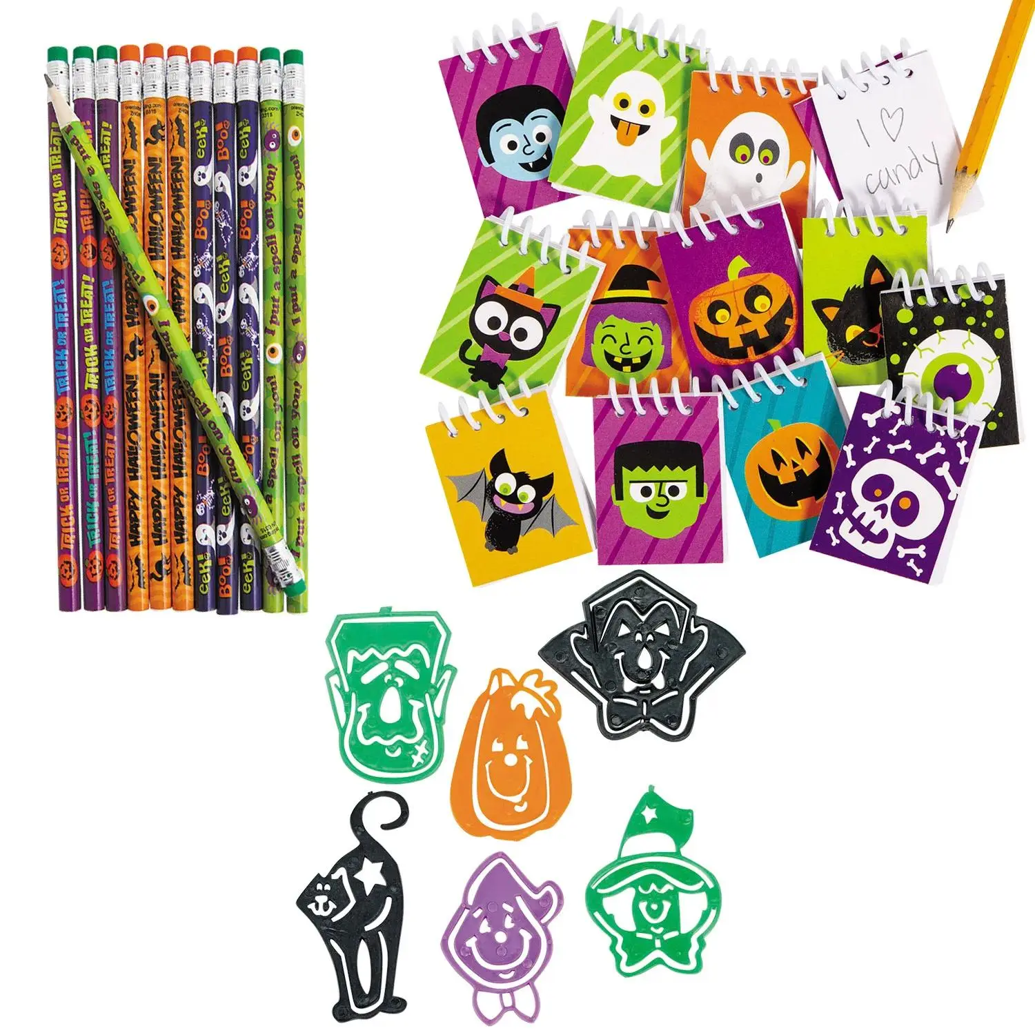 Bulk Halloween Stationery Assortment - 432 Pc.