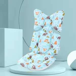 Stroller Cotton Cushion Pad – Soft Breathable Universal Seat Liner, Washable Mat for Pushchairs & Dining Chairs