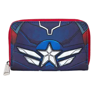 Marvel Captain America Brave New World Zip Around Wallet
