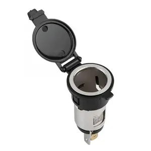 12-24V Cigarette Lighter Adapter Power Cigar Lighter Female Socket for Car Motorcycle Car Accessories
