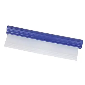 12" Silicone T-Bar Blade Squeegee (Model 9027) - Super Flexible, Comfortable Multipurpose Cleaning Tool with Wipe Function for Squeegee Shower, Window, Kitchen