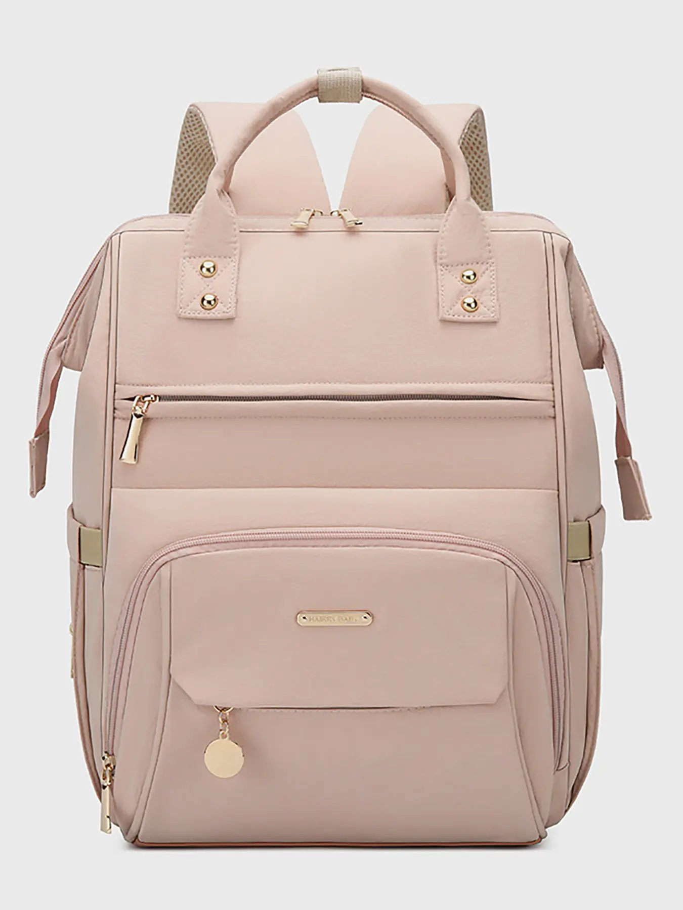 Elegant Maternity Bag, Large Capacity Baby Backpack, Waterproof Diaper Changing Bag, Multi-Functional Pockets, Dry-Wet Separation Design, Multifunctional Diaper Backpack