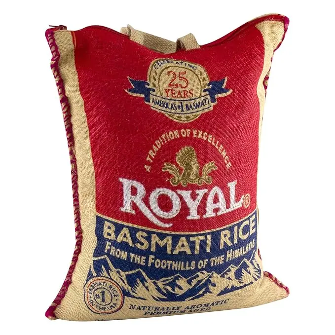 Royal Basmati White Rice, 20 lb Bag, Premium Long Grain, Naturally Aromatic, Himalayan Origin, 12 Months Shelf Life, Natural Ingredients, Ideal for Biryani & Fried Rice, Suitable for All Ages - Carb Source, Basmati Rice