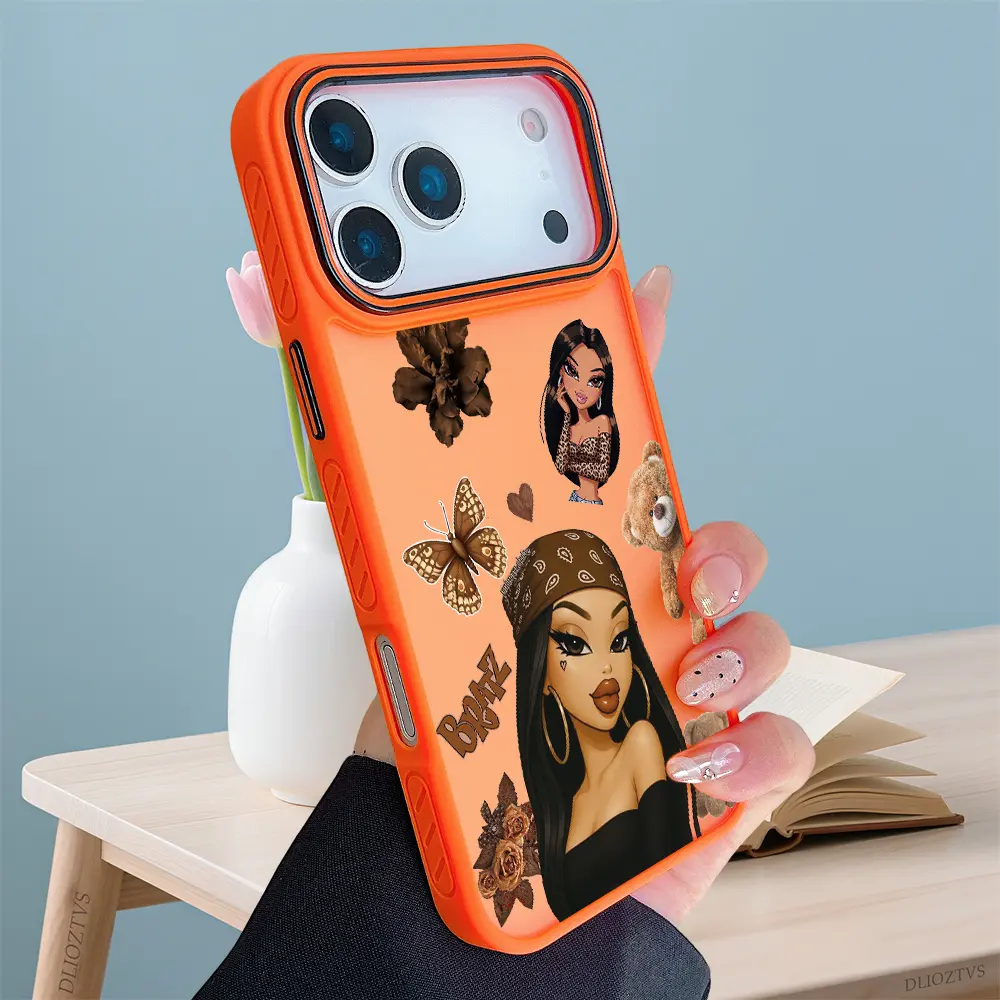 Cute Bratz Girls Pattern Phone Case for iPhone 17 Pro Max 17Air 16