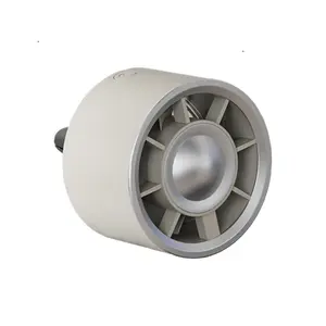 USB electric fan with ambient light, car-mounted mini fan, air conditioner vent clip-on fan, powerful airflow, colorful lights