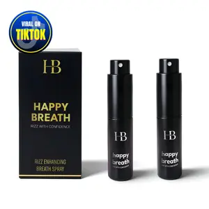 Happy Breath, Mint Breath Spray, 2Pcs Set, For Fresh Breath