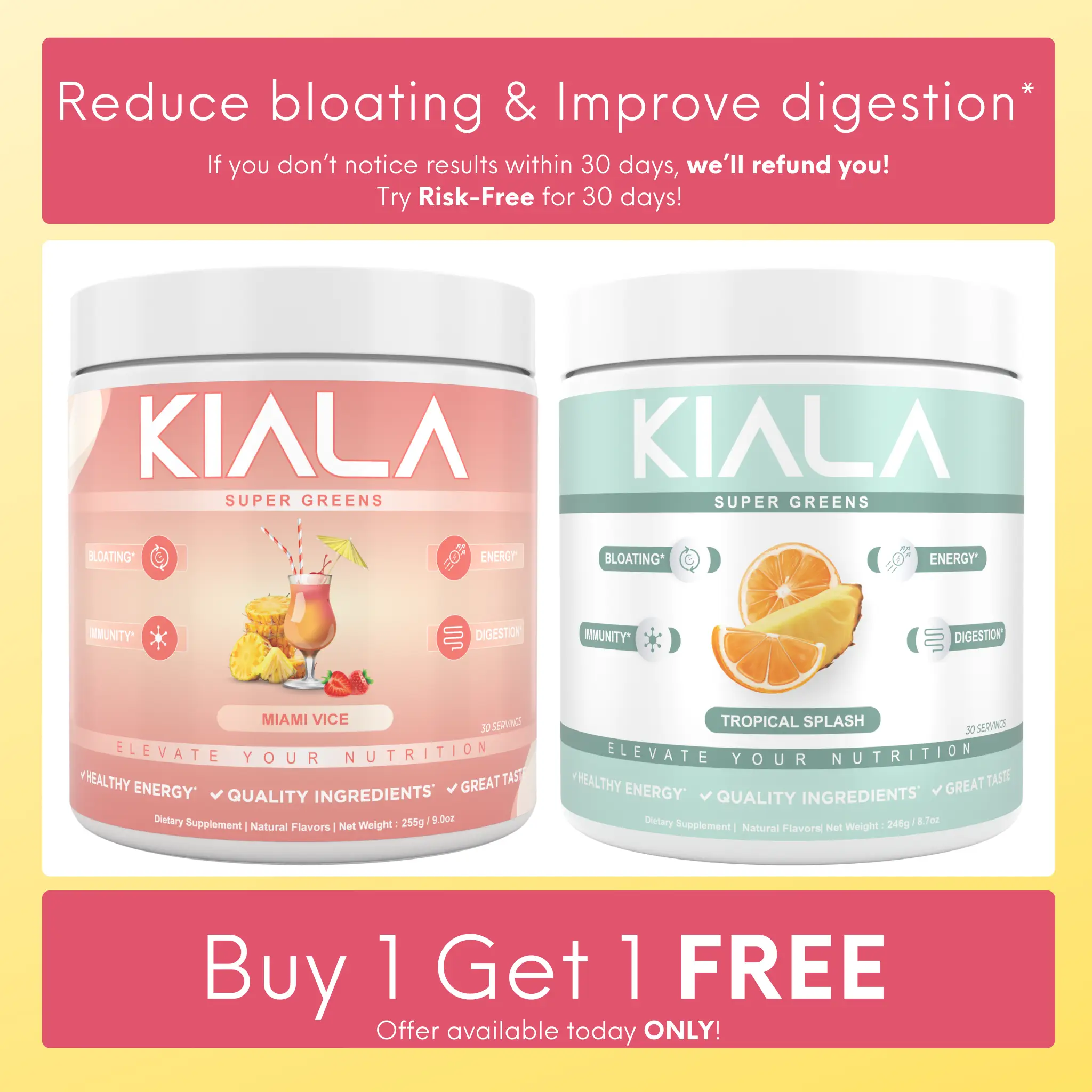 Kiala Greens Best Selling Flavors Bundle (2-Pack)