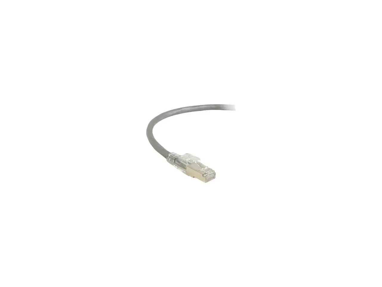 GigaTrue® 3 CAT6 250-MHz Lockable, Shielded, Stranded, Backbone PVC Cable (Sc/FTP), 7-ft. (2.1-m), Gray