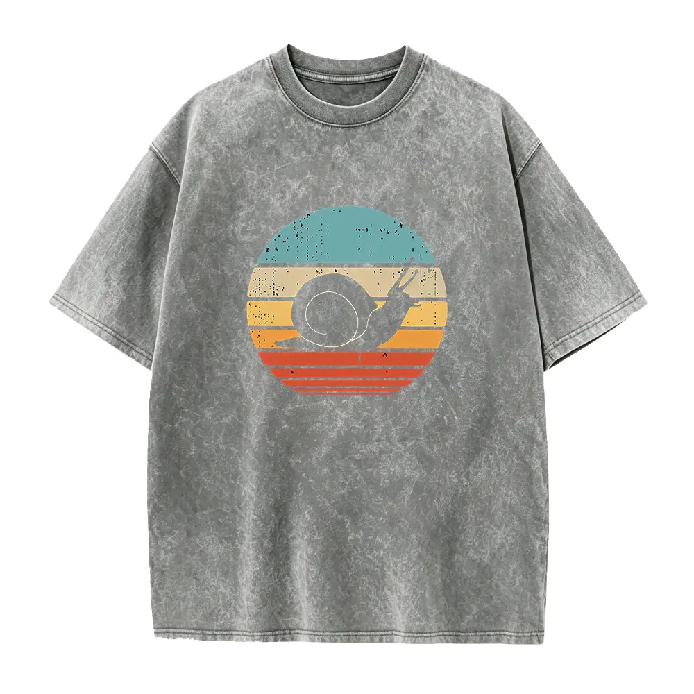 Retro Snail Shirt,Vintage Sunset Snail Tshirt,Snail Lover Gift,Snail Gift for Gardener,Vintage Gardening Tshirt,Boho Nature Shirt,Animal Tee