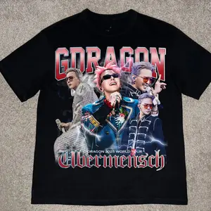 G-Dragon Ubermensch World Tour 2025 Graphic T-shirt, Gdragon Drama Shirt, Gdragon Ubermensch Shirt, POWER Shirt, GD Kpop Shir - Shades for Everyone