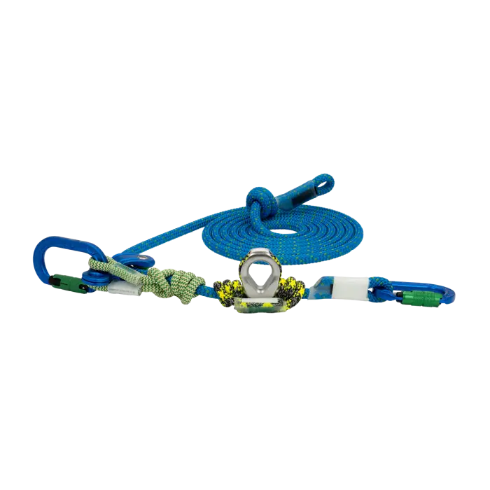Teufelberger hipSTAR Glide Lanyard, Arborist Gear with Replaceable Parts, Polyester Cord for Work Positioning, Office Identification Badge Accessory