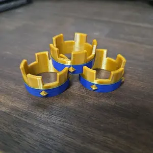 Mini Clash Crowns – 3 Piece Set | Gamer Desk Decor & Collectible