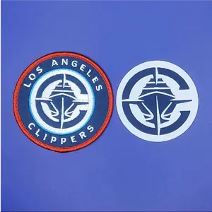 LAC Basketball Iron-ON Patches