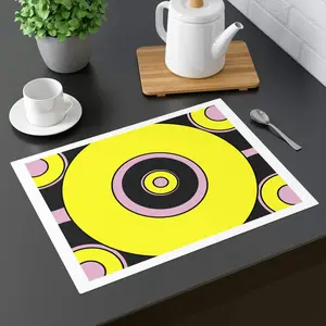 Yellow Disk Placemat