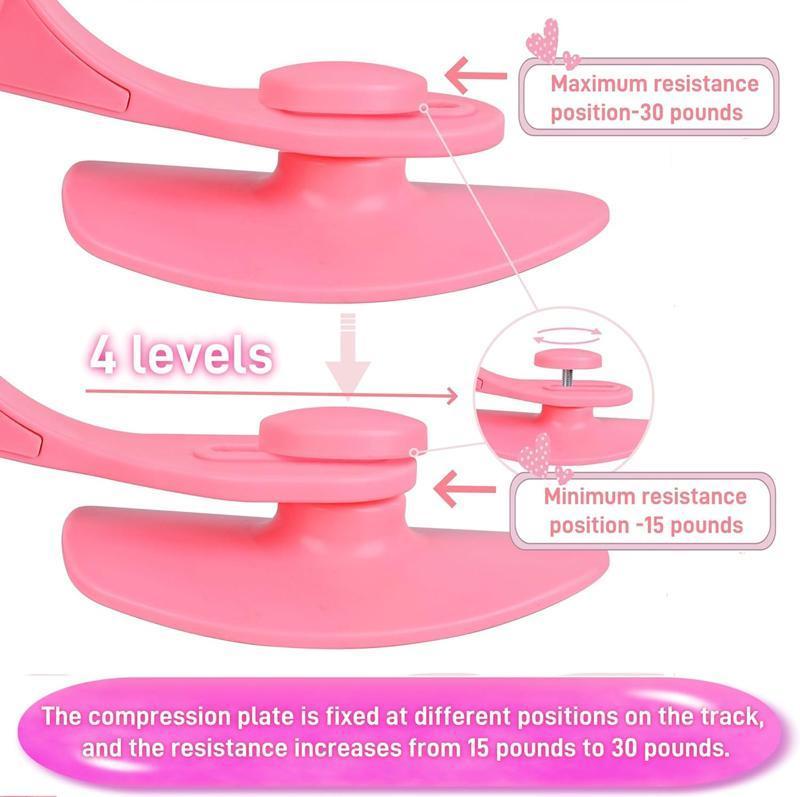 360 Degree Adjustable Pelvic Floor Muscle Recovery Trainer Thigh Stretch Leg Exerciser Glute Toner Portable Strength Training Accessories for All Fitness Levels Home Kegel pilates mat Upgraded Master
