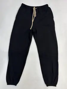 2024 Fleece Black Sweatpants - Athletic Casual Lounge Pants Warm & Comfortable for Casual Wear & Street Style Unisex Style