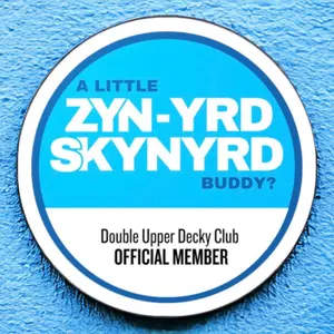 Zynyrd Kynyrd, Zynaccino, water bottle sticker, laptop sticker, decal, vinyl, cooler sticker, zyn