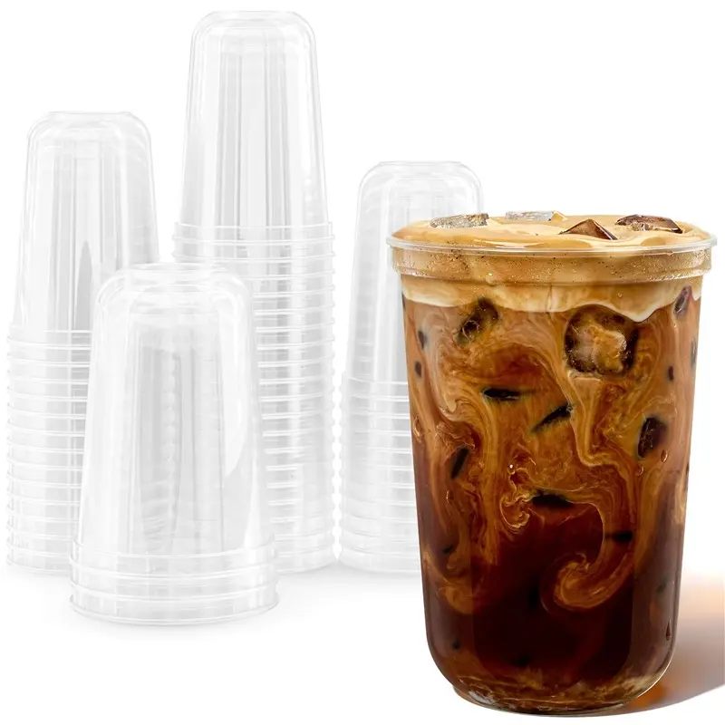 Compostable U Shape Cup - 16oz (50 Pack)