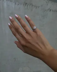 PENELOPE PAVÉ SIGNET RING