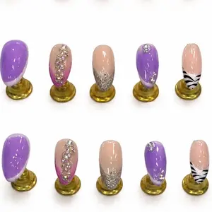 Lavender Luxe Press-On Nails