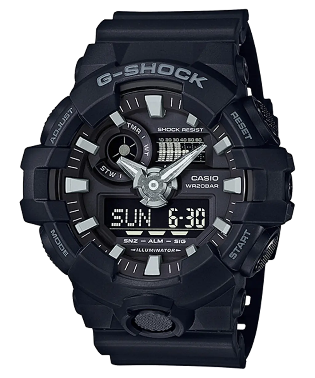 G-Shock Analog-Digital GA-700 Series Model GA700-1B